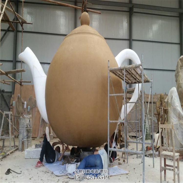 玻璃钢天壶镂空雕塑，室外雕塑，各类天壶雕塑制造商