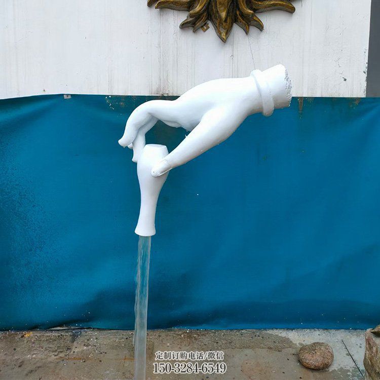 流水水龙头雕塑制作,喷水艺术概念 流水水龙头雕塑制作,喷水艺术概念