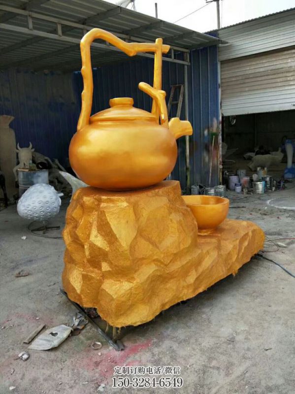 流水南瓜壶雕塑,公园南瓜壶雕塑 流水南瓜壶雕塑,公园南瓜壶雕塑