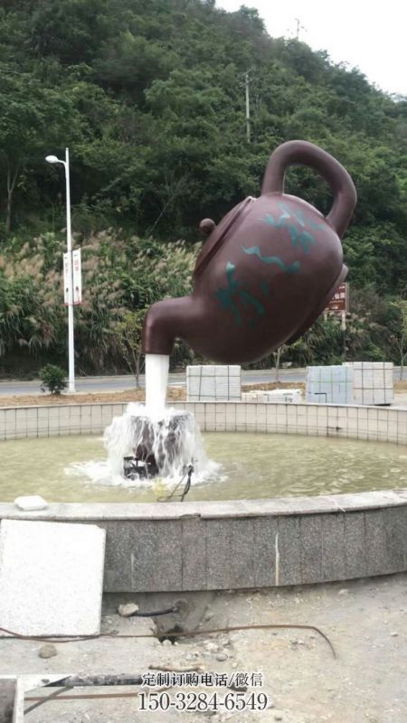 房地产悬壶雕塑 剪影景观摆件 锻造雕塑 房地产悬壶雕塑 剪影景观摆件 锻造雕塑